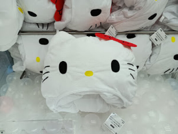 ✨新着景品情報✨サンリオキャラクターズ　ふわもふなりきり帽子－ハローキティ－