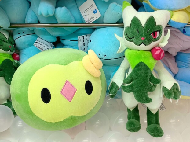 ✨新着景品情報✨ポケットモンスター もふぐっと カラーセレクションぬいぐるみ green～ユニラン・ニャローテ～