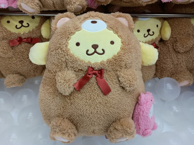 ✨新着景品情報✨ポムポムプリン　いつもいっしょペアぬいぐるみ