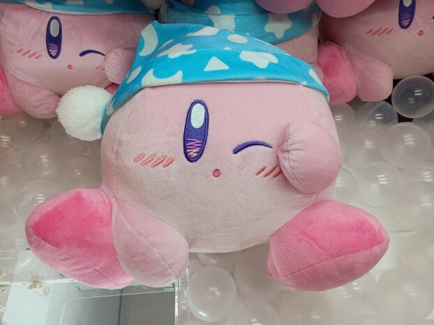 ✨新着景品情報✨カービィ・ハッピーモーニングＢＩＧぬいぐるみ（おはよう）