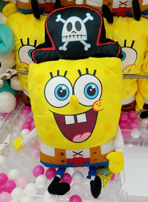 ✨新着景品情報✨スポンジ・ボブ劇場版２０２６超ＢＩＧぬいぐるみ