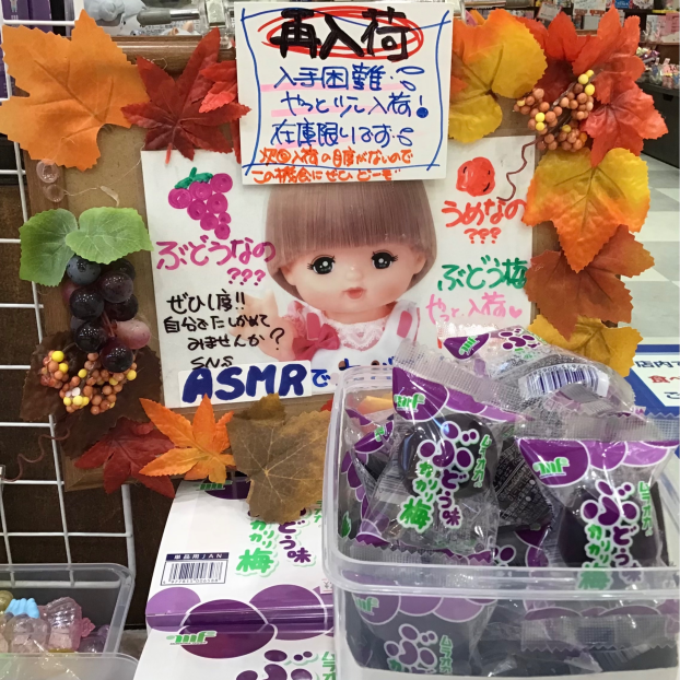 🍇【在庫限り】人気のぶどう梅が再入荷！🍇
