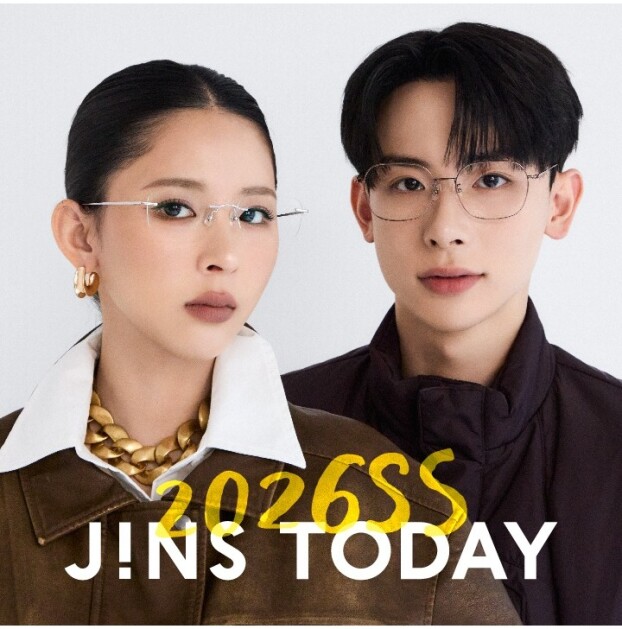 旬を着こなすメガネ「JINS TODAY」26年春の新作発売！