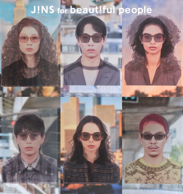 JINS for beautiful people コラボサングラス第2弾発売！