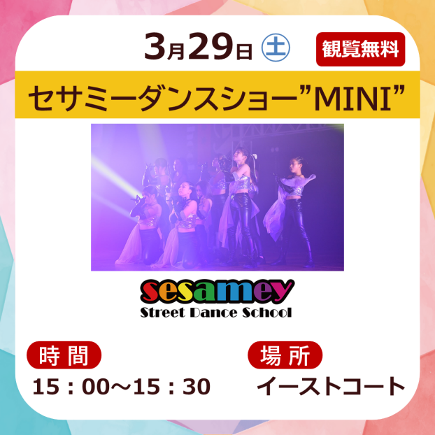 セサミーダンスショー"MINI"