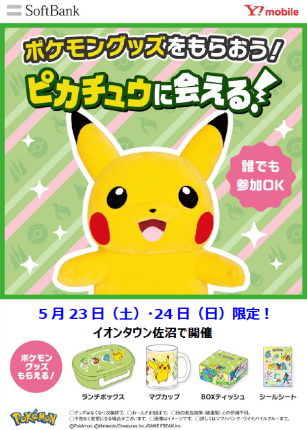 ピカチュウ撮影会