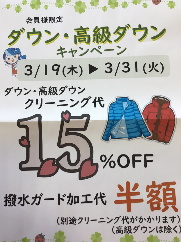 ダウン　高級ダウンセール