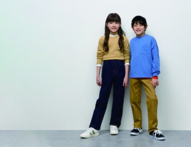 ストレッチストレートパンツ