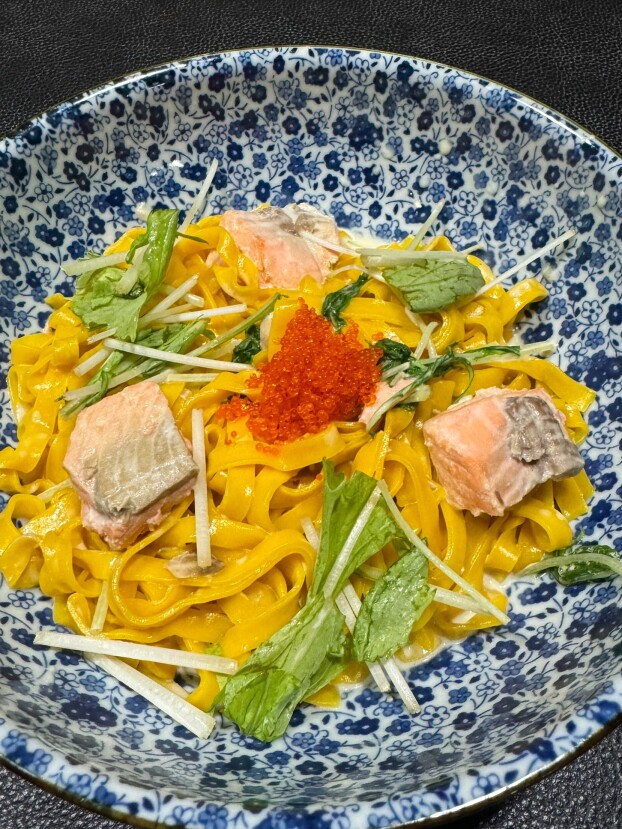 秋のパスタと秋限定の生麺の紹介