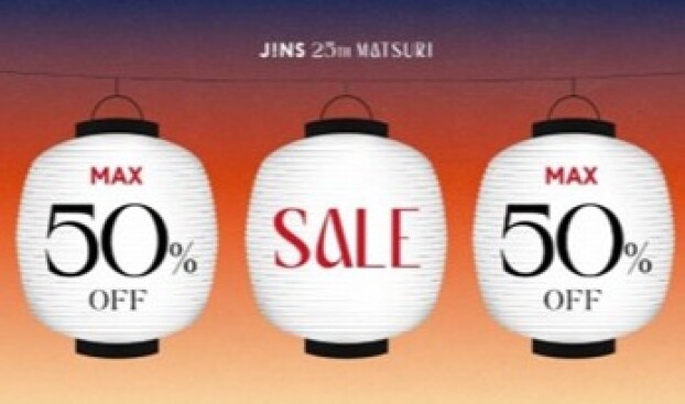 JINS 25TH MATSURI 第二弾スタート！