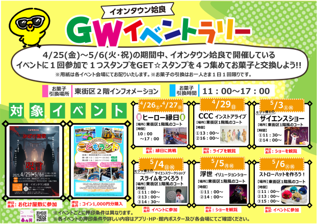 GWイベントラリー