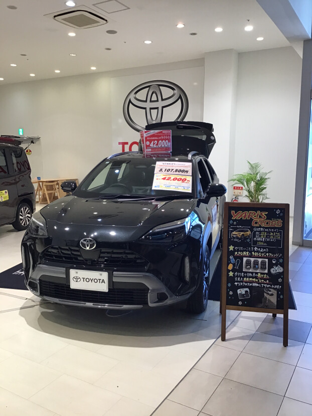 新しい仲間（展示車）がはいりました🚗