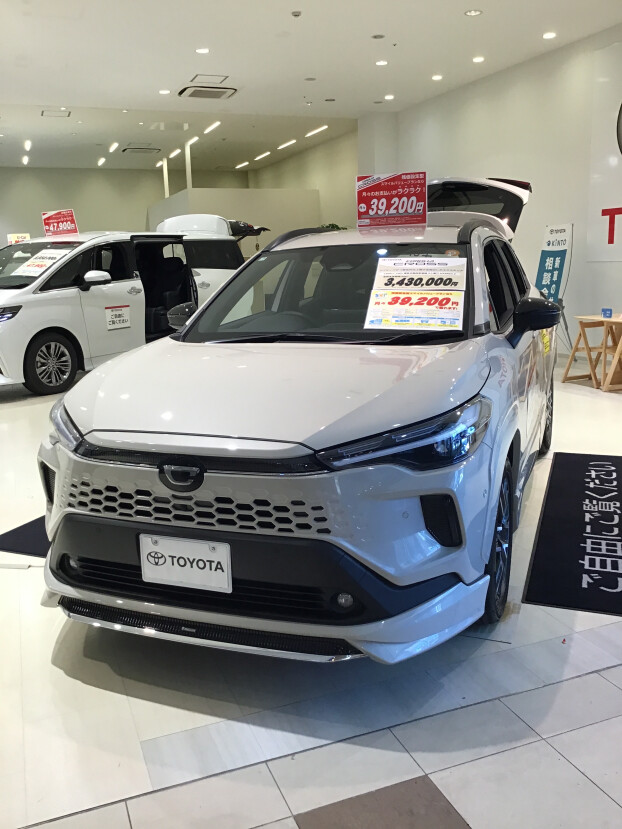新しい仲間（展示車）がはいりました🚗