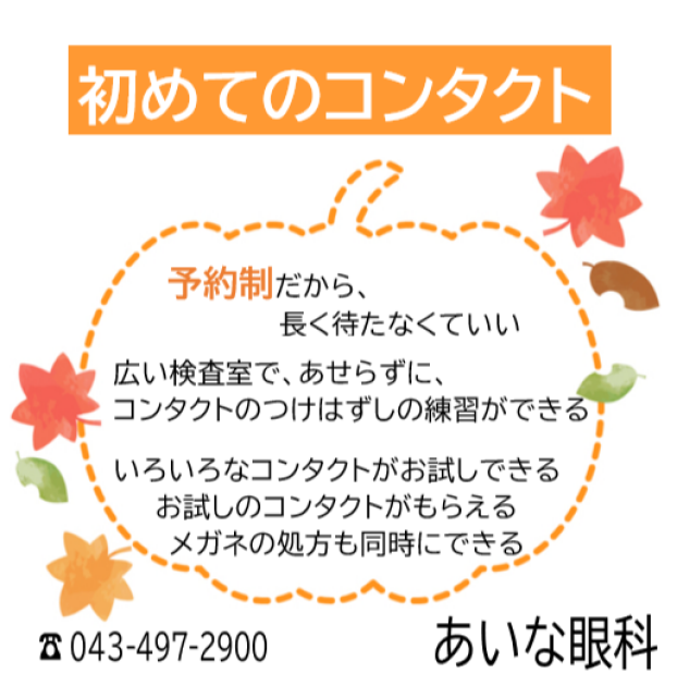 初めてのコンタクト