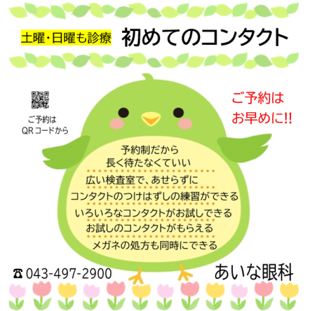 初めてのコンタクト
