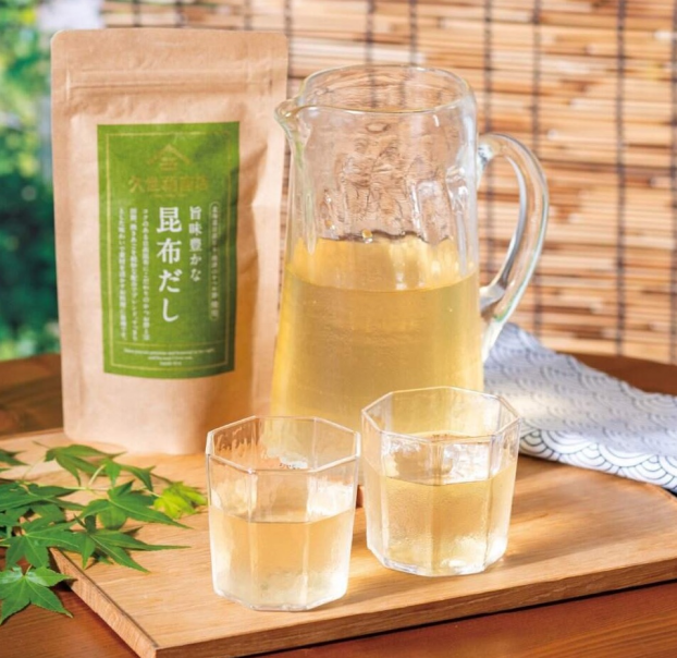 水出し可能‼︎「冷やし昆布だし」がおすすめです。