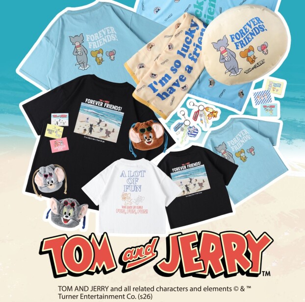 大人気！トムとジェリー登場！