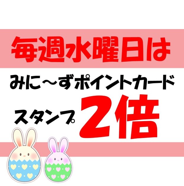 【🐣水曜日はスタンプ2倍&長T値下げ🐣