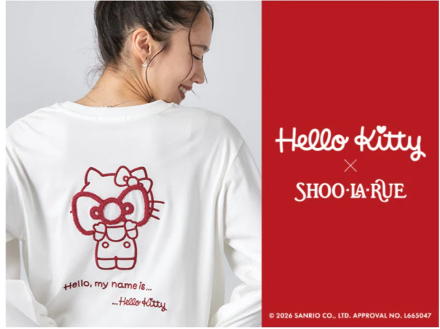 『ハローキティ』とシューラルーのコラボアイテム入荷♥️