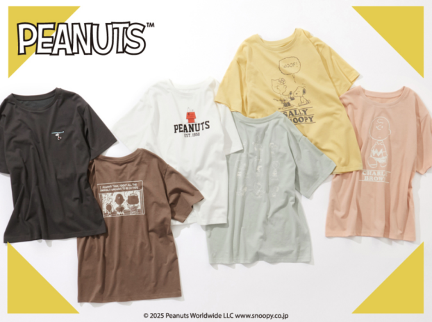【PEANUTS】 別注デザインひんやり Tシャツシリーズが新登場✨