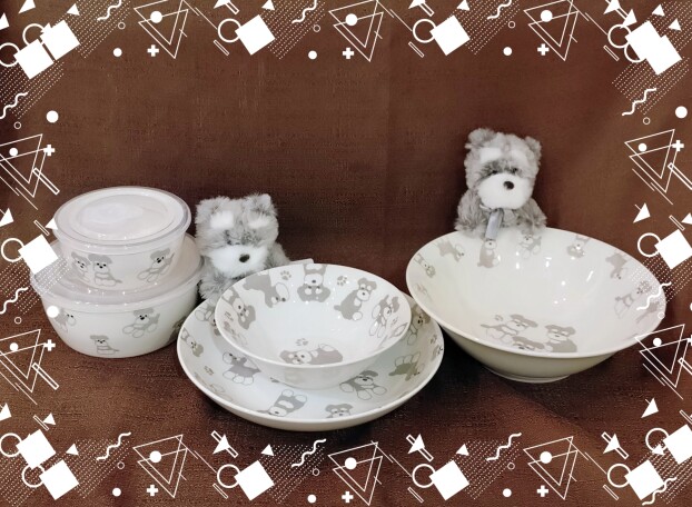 シュナウザー食器入荷のお知らせです!!