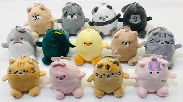【新商品】もちもちマスコットキーホルダーが登場♪