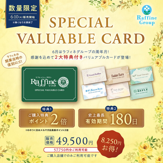 【数量限定】復刻ロゴデザイン「スペシャルバリュアブルカード」