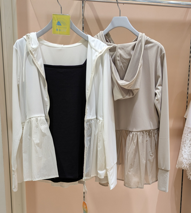 UVカットラッシュガードのご紹介