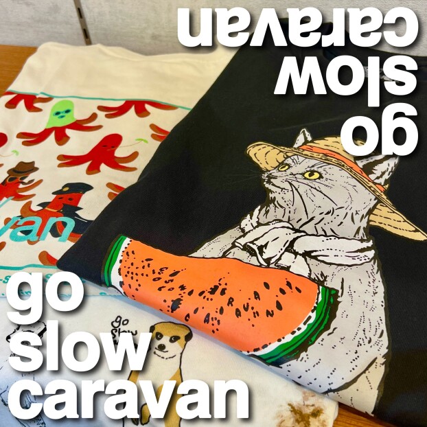 go slow caravan 半袖Tシャツ