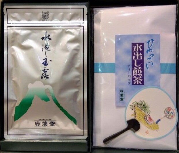 水淹し玉露40ｇ袋・水出し煎茶ティーバッグ 詰め合わせ