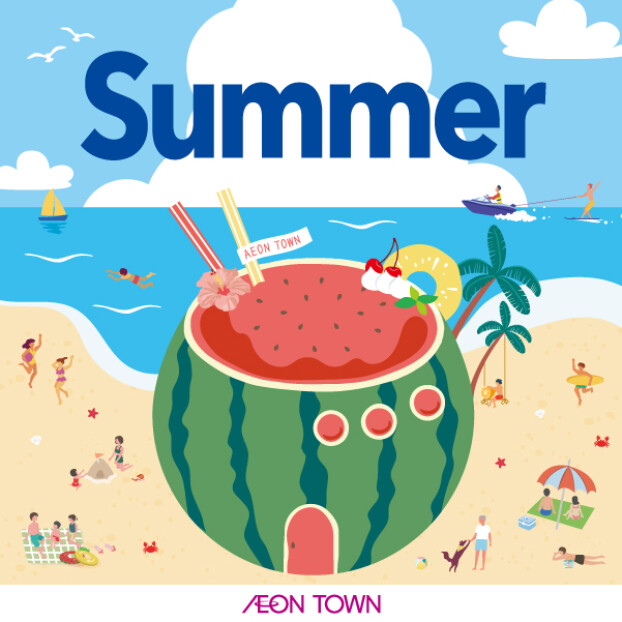 8/8～8/23　イオンタウン成田富里　🍉Summer🍉