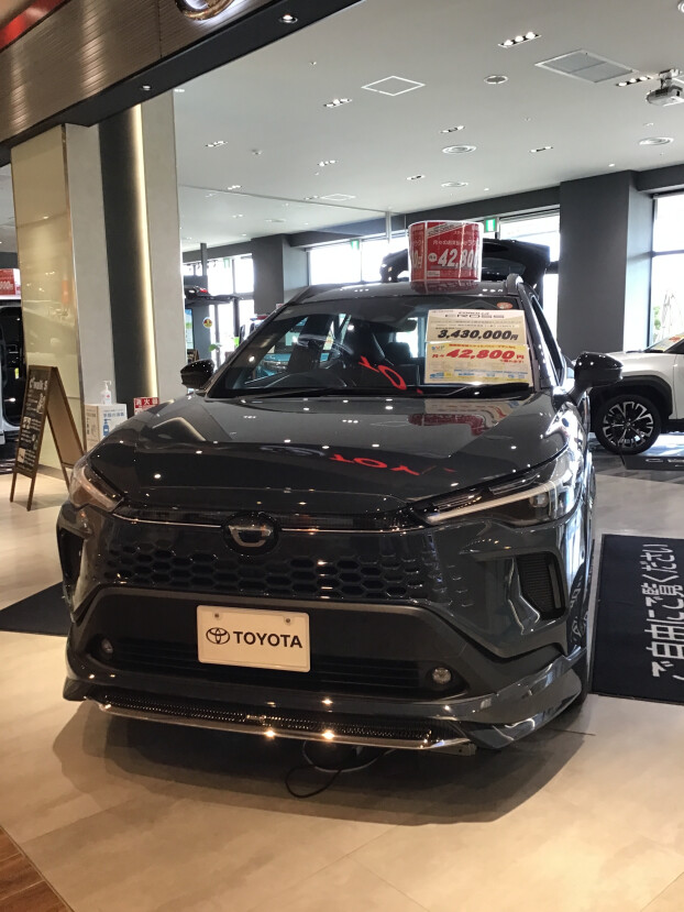 新しい仲間（展示車）が入りました🚗
