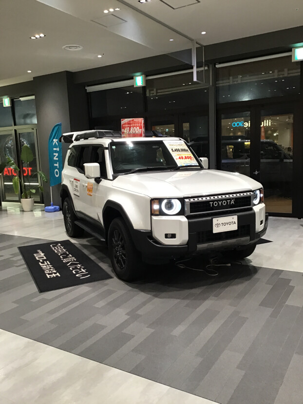 新しい仲間（展示車）が増えました🚗