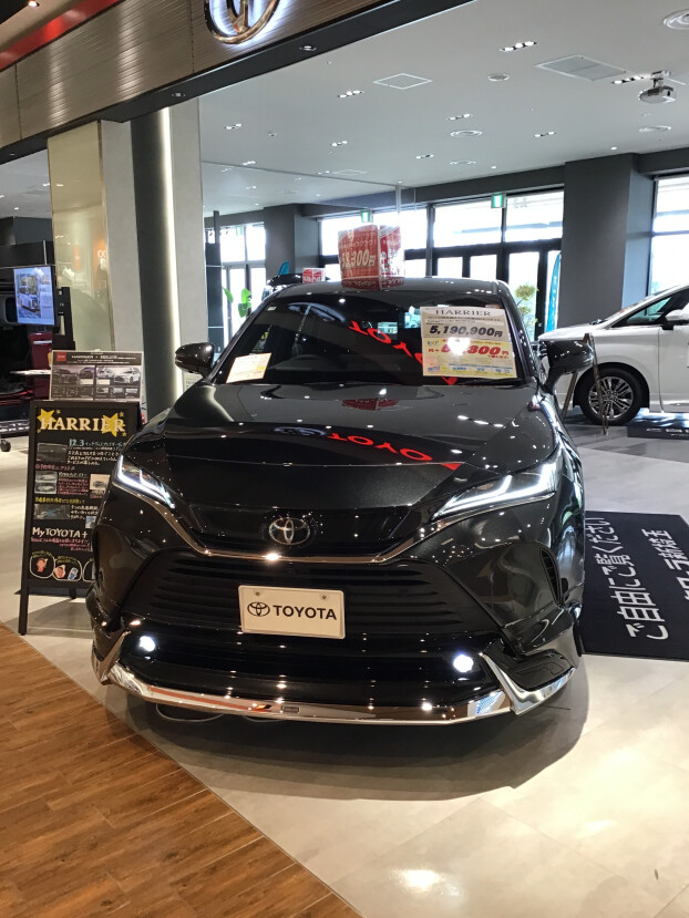 新しい仲間（展示車）が増えました🚗