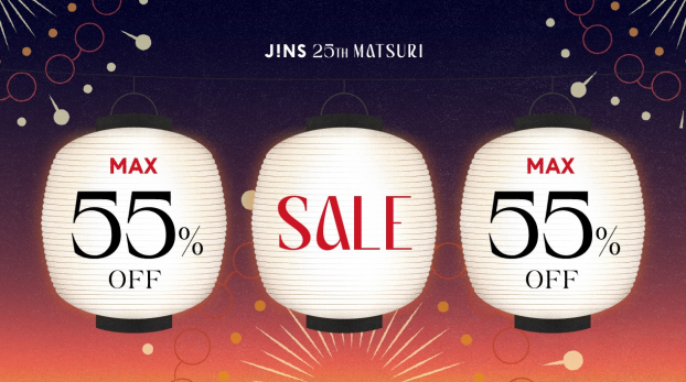 JINS 25TH MATSURI 第三弾スタート！