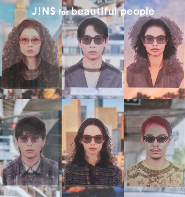 JINS for beautiful people コラボサングラス第2弾発売！