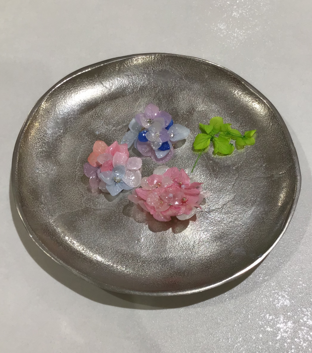お花のブローチ　作ってみませんか？