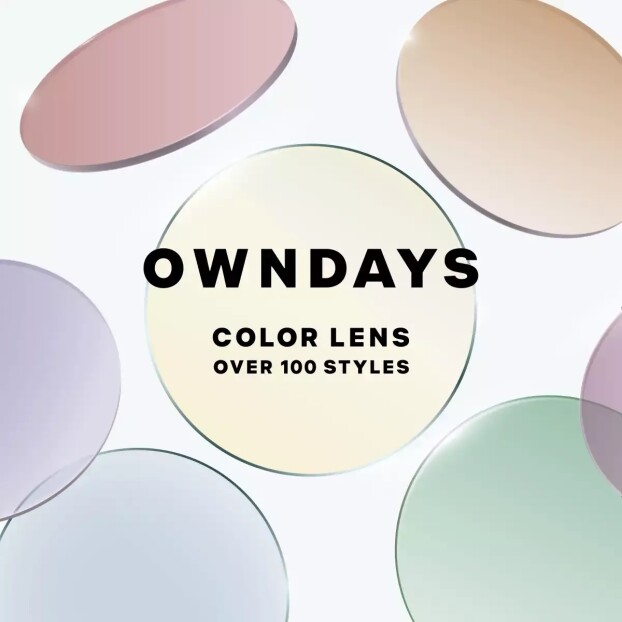 OWNDAYSのCOLOR LENSで夏を彩ろう! ~OVER 100 STYLES~