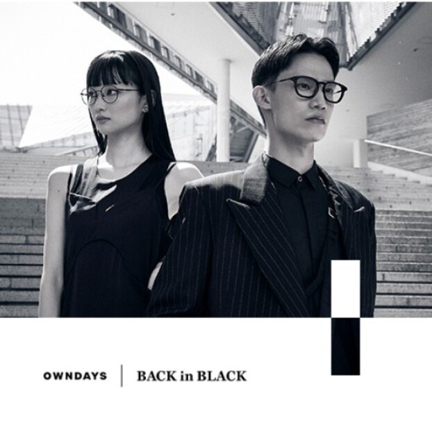 【OWNDAYS | オンデーズ】やっぱり、潔く、黒。