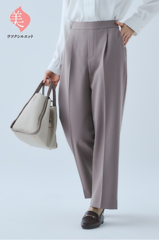 【GLOBAL WORK】はくだけで美脚完成。ウツクシルエットシリーズのあったか素材♪