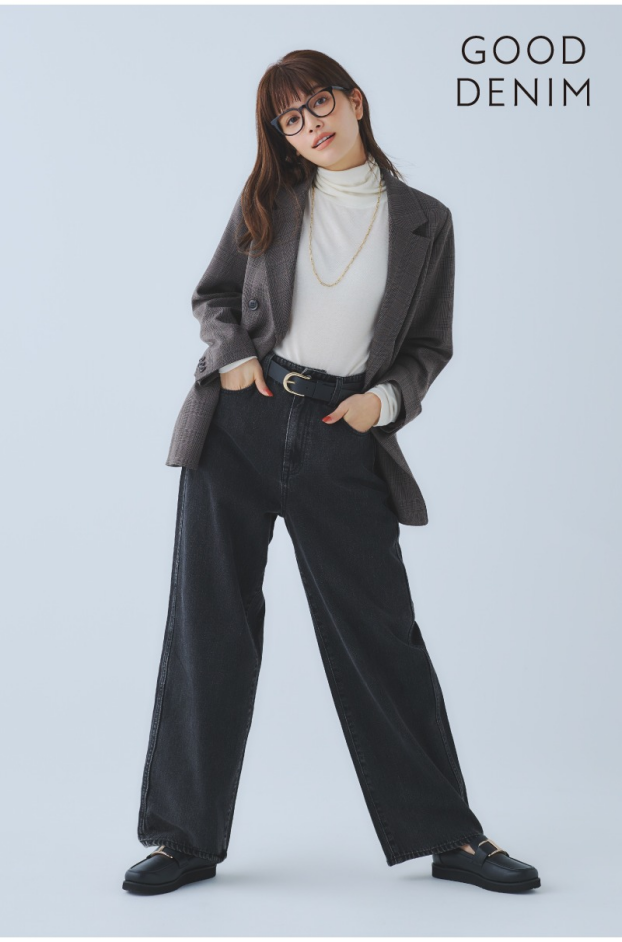 【GLOBAL WORK】デニムの自分に、グッとくる ＧＯＯＤ　ＤＥＮＩＭ