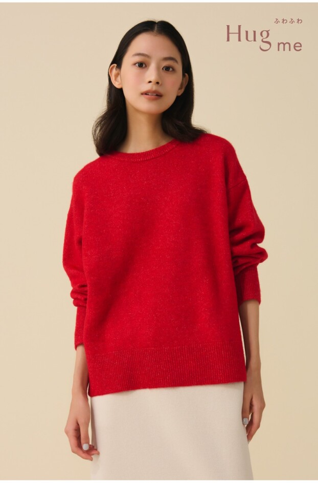 【GLOBAL WORK】もっちりと弾んでふんわりソフトな着心地、Hug meシリーズ