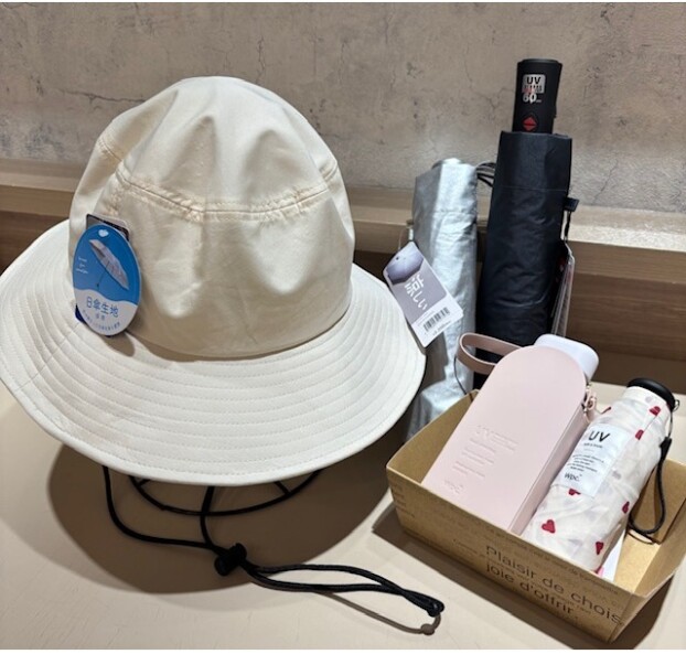 暑さ対策グッズ続々入荷！
