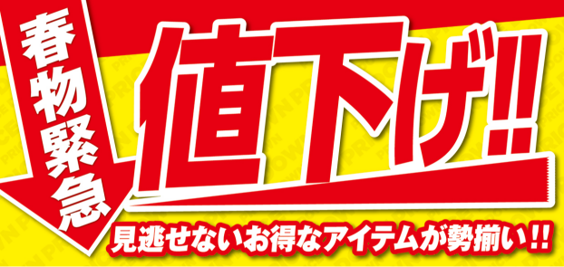 パシオス　春物緊急!!値下げ！