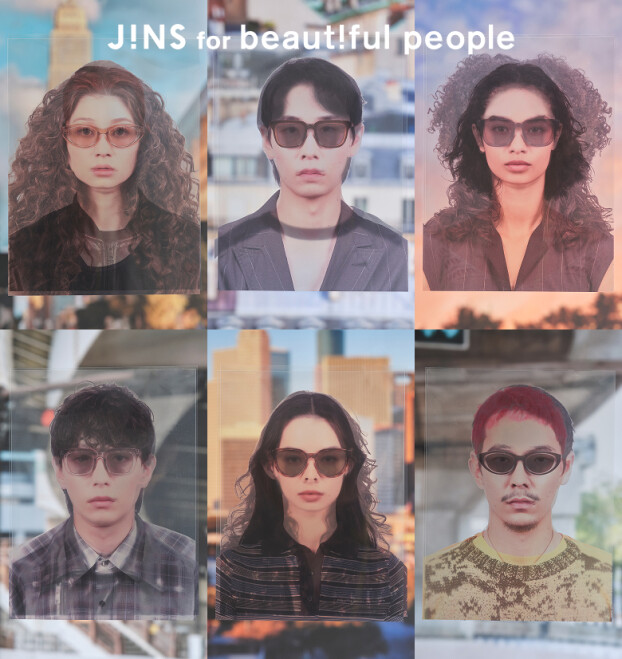 JINS for beautiful people コラボサングラス第2弾発売！