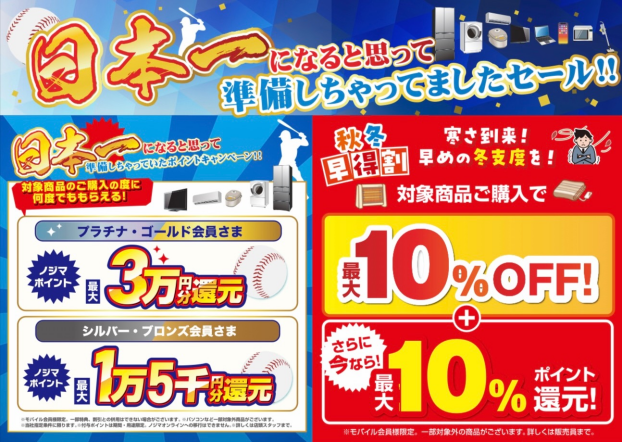 ポイントプレゼントのキャンペーンやってます！