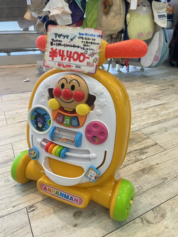 アンパンマン 乗って！押して！へんしんウォーカー 入荷
