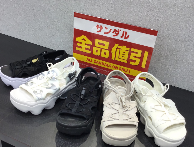 サンダル全品値引企画開催中！！
