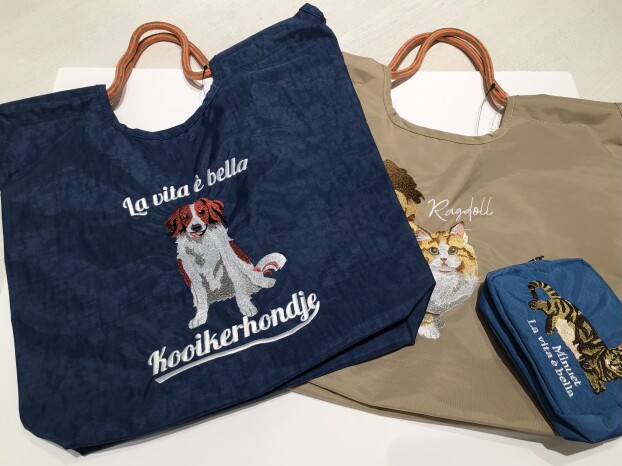 アニマル柄トートバッグ🐶🐱👜