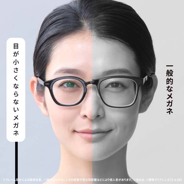 目が小さくならないメガネ　安心保証キャンペーン実施中！今なら全額返金